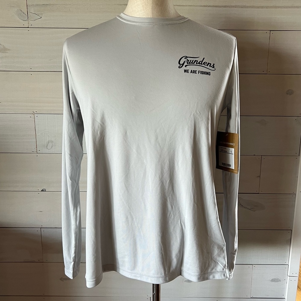 Men's Grundens Trout LS Tech Tee